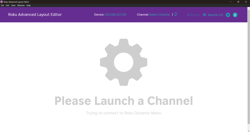Roku Advance Layout Editor